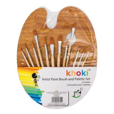 Artist Paint Brush and Palette Set 